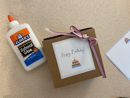 Glue Printable Birthday Card Glue Printable Birthday Card