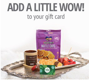 Add a Little Wow to Your Gift Card