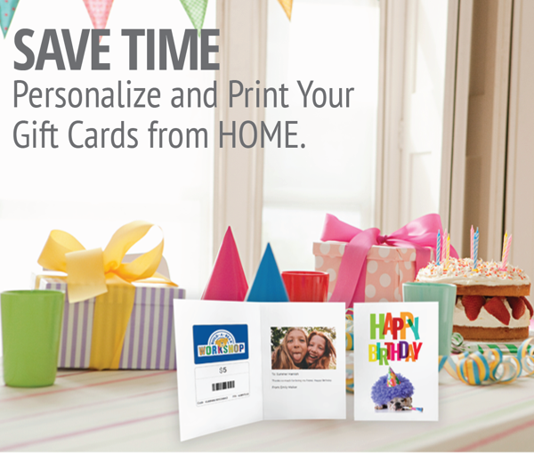 Shop now for gift cards